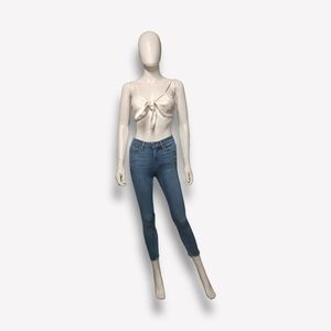 Paige Denim Destructed Hem Jeans, 26